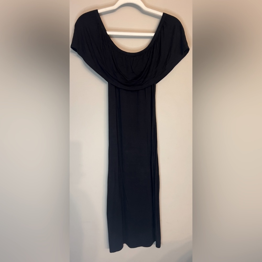 Black MIDI dress